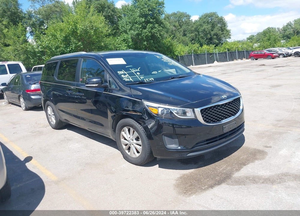 2016 KIA SEDONA LX VIN: KNDMB5C11G6133807