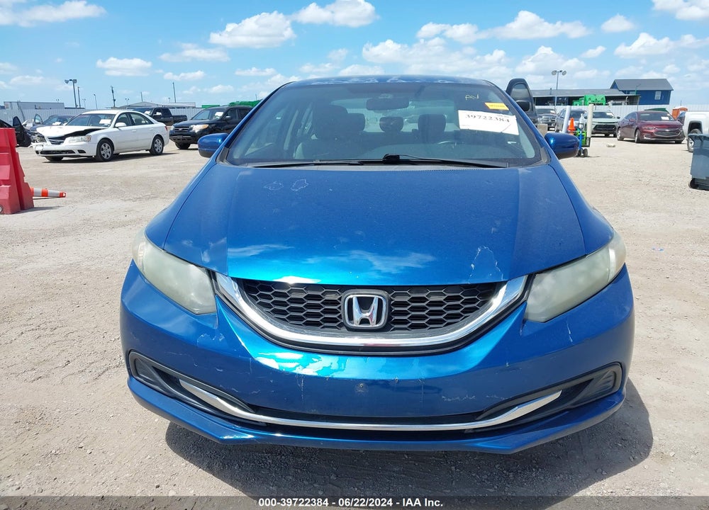 2014 HONDA CIVIC LX VIN: 2HGFB2F55EH532190