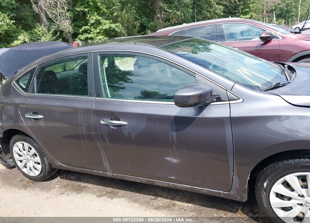 2014 NISSAN SENTRA S VIN: 3N1AB7APXEL627062
