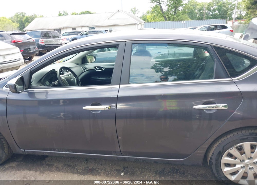 2014 NISSAN SENTRA S VIN: 3N1AB7APXEL627062