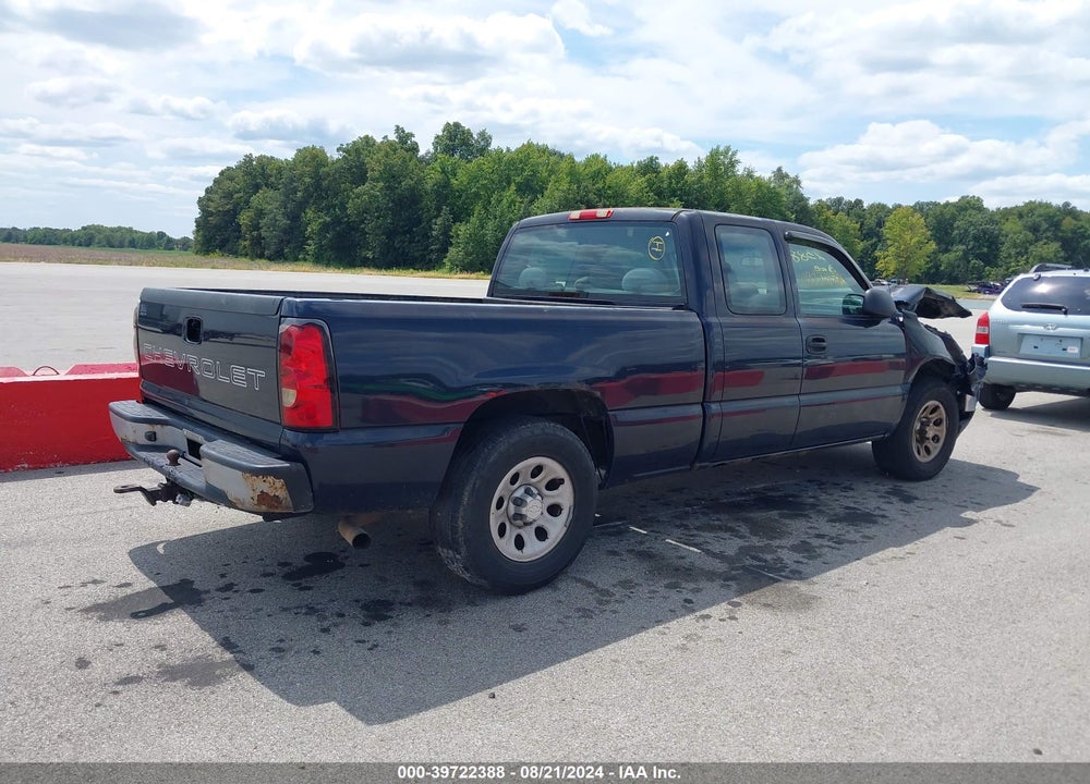 2006 CHEVROLET SILVERADO 1500 WORK TRUCK VIN: 1GCEC19X56Z297418