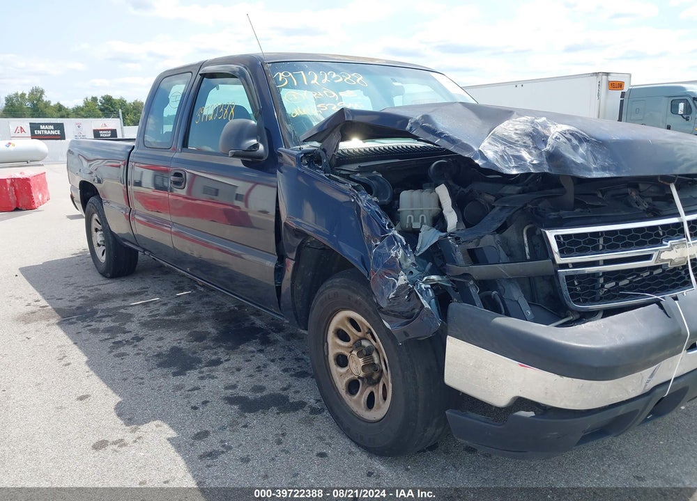 2006 CHEVROLET SILVERADO 1500 WORK TRUCK VIN: 1GCEC19X56Z297418