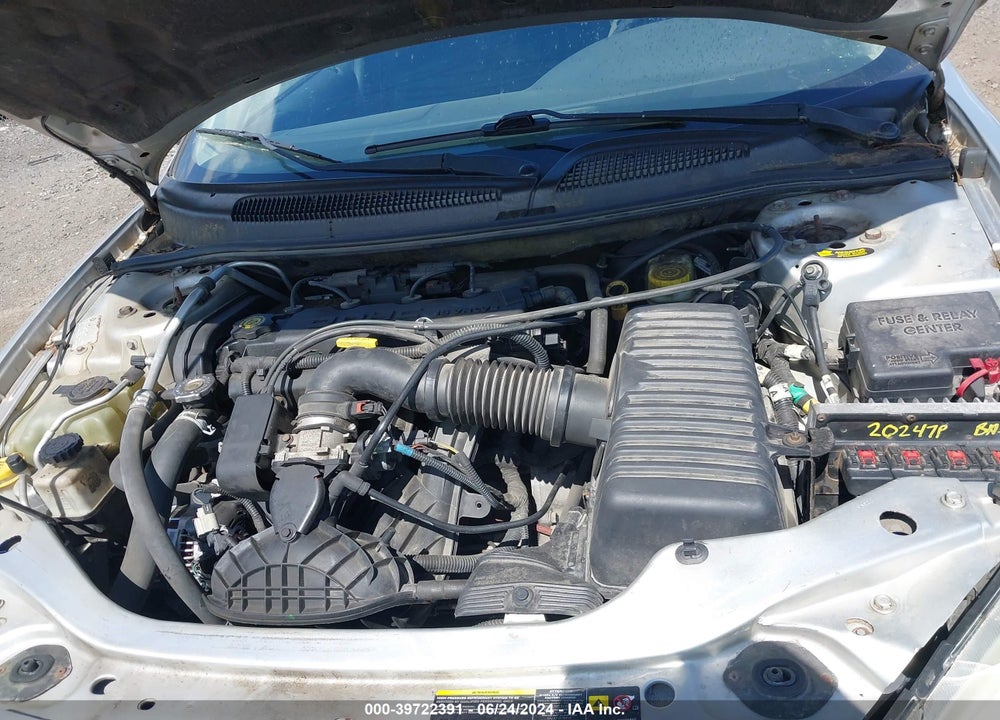 2004 CHRYSLER SEBRING VIN: 1C3EL46X24N316215