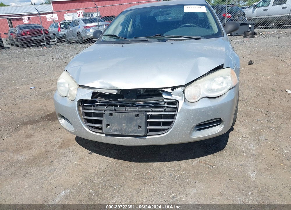 2004 CHRYSLER SEBRING VIN: 1C3EL46X24N316215