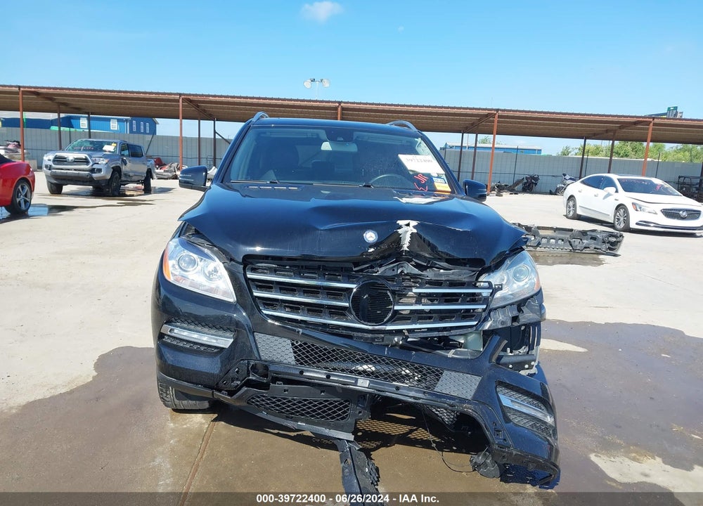 2015 MERCEDES-BENZ ML 350 4MATIC VIN: 4JGDA5HB6FA443897