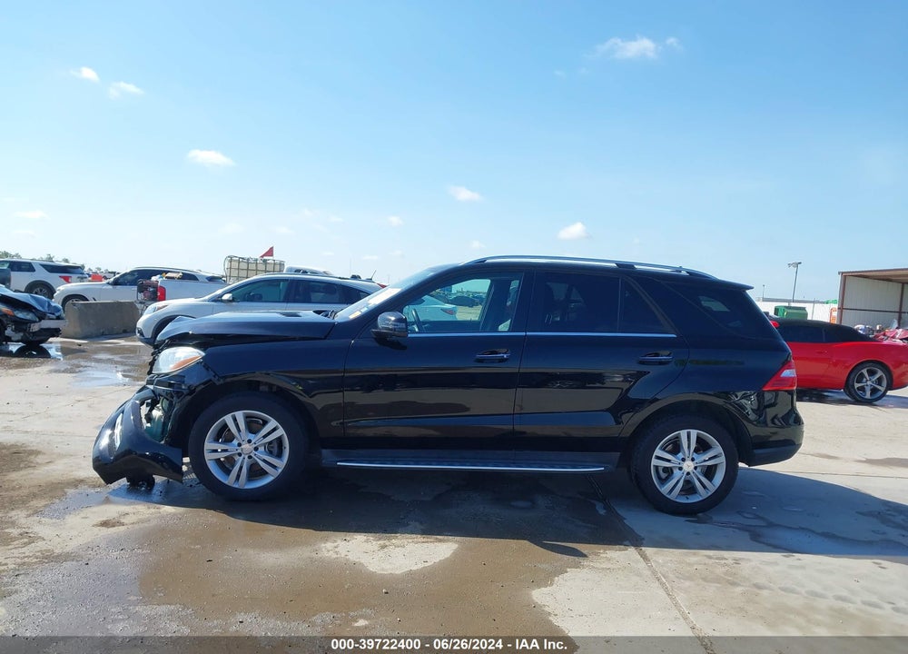 2015 MERCEDES-BENZ ML 350 4MATIC VIN: 4JGDA5HB6FA443897