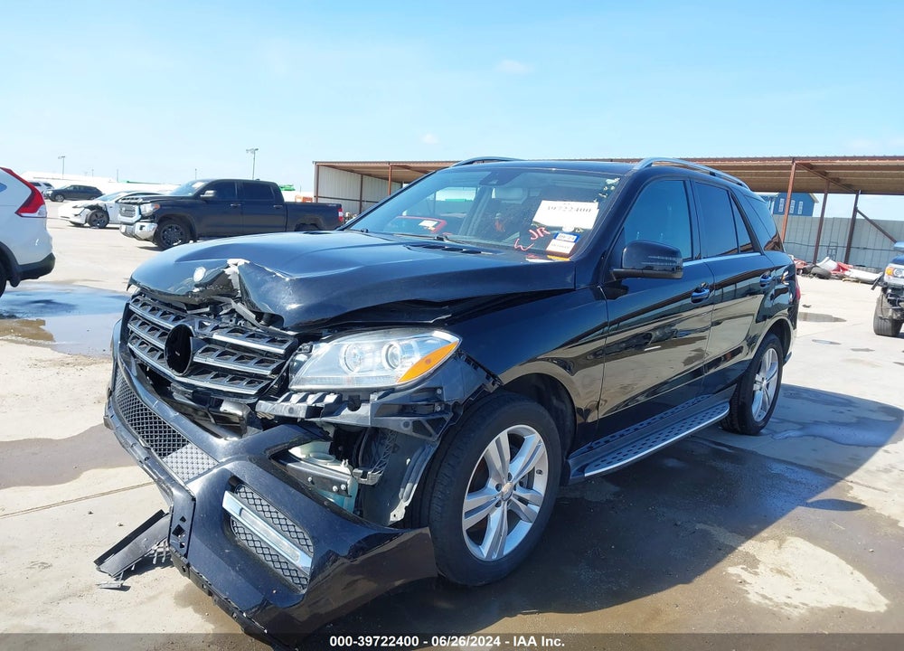 2015 MERCEDES-BENZ ML 350 4MATIC VIN: 4JGDA5HB6FA443897