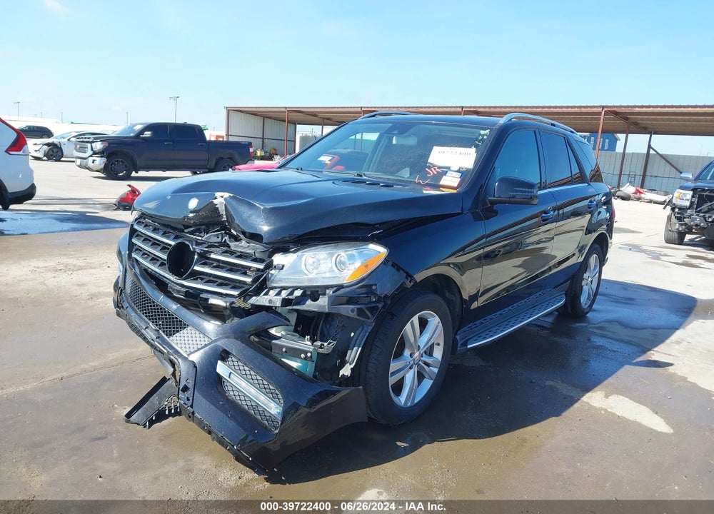2015 MERCEDES-BENZ ML 350 4MATIC VIN: 4JGDA5HB6FA443897