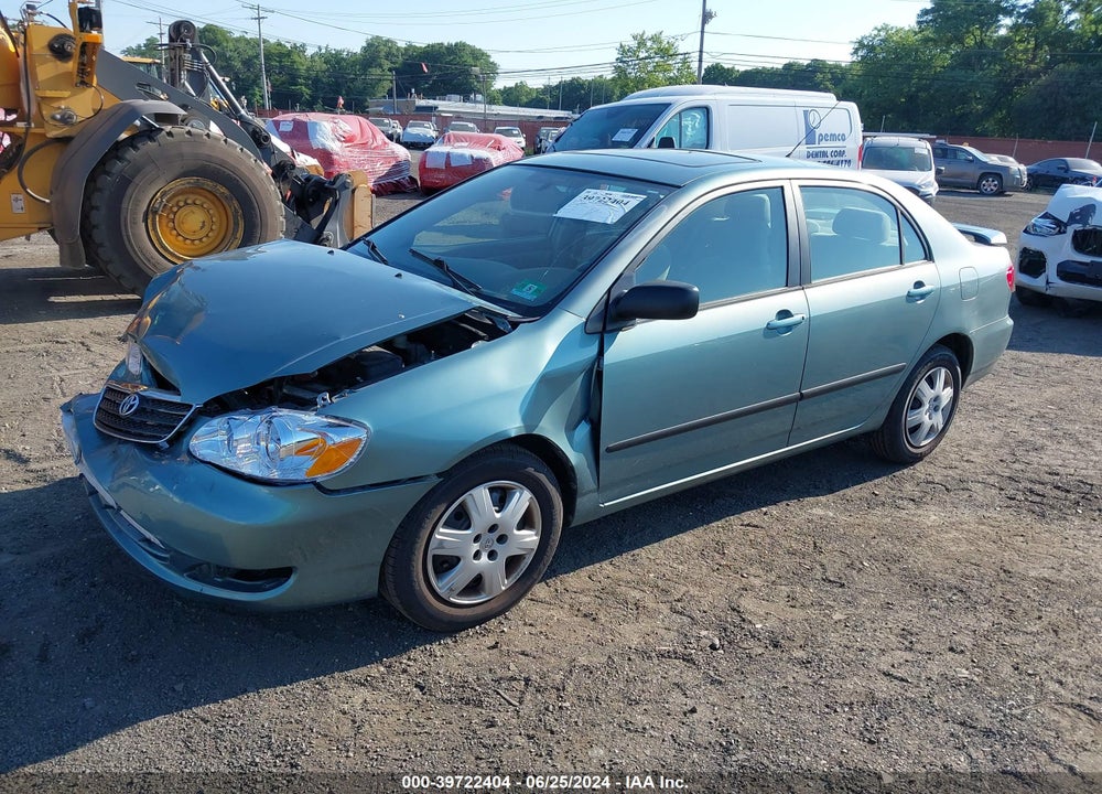 2005 TOYOTA COROLLA VIN: 2T1BR32E55C447154