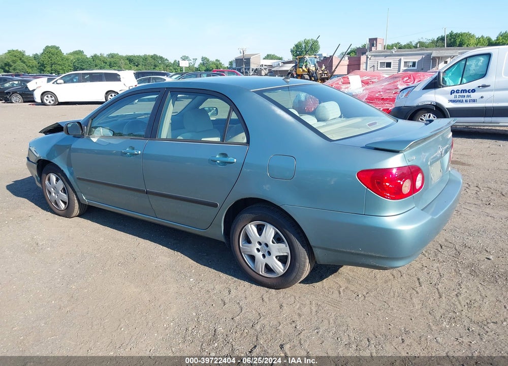 2005 TOYOTA COROLLA VIN: 2T1BR32E55C447154