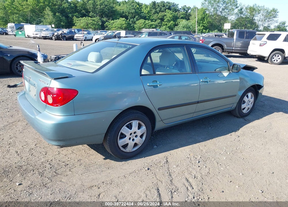 2005 TOYOTA COROLLA VIN: 2T1BR32E55C447154