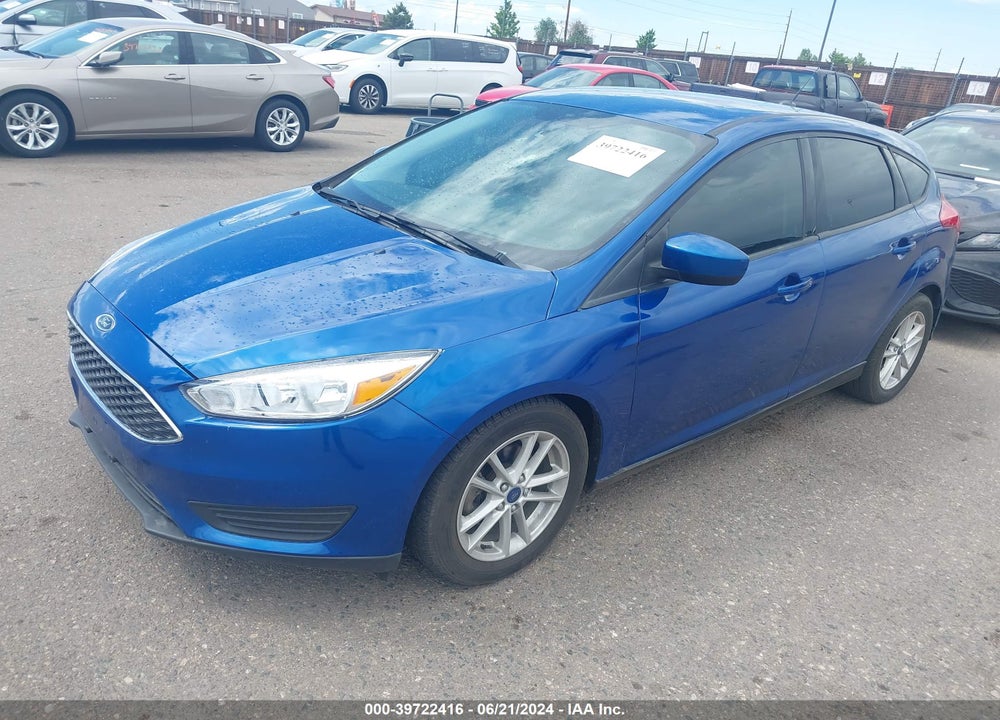 2018 FORD FOCUS SE VIN: 1FADP3K28JL230761