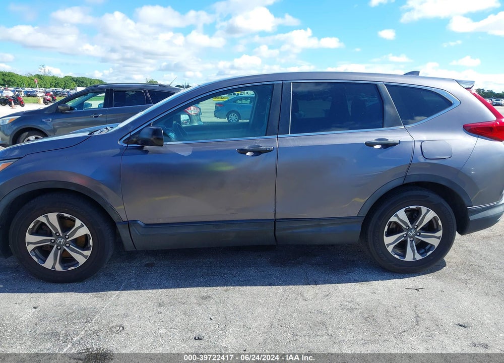 2017 HONDA CR-V LX VIN: 5J6RW5H3XHL000187