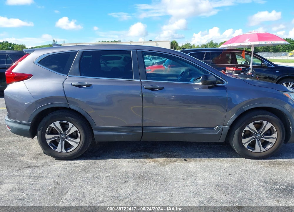 2017 HONDA CR-V LX VIN: 5J6RW5H3XHL000187