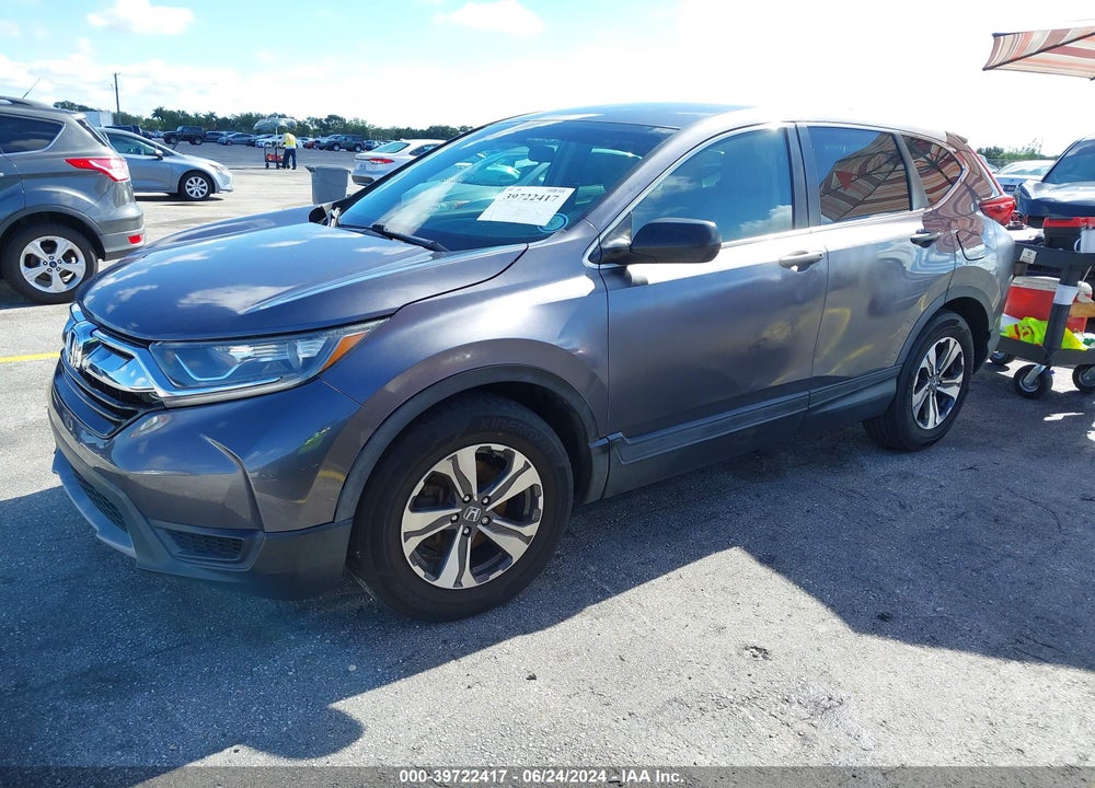 2017 HONDA CR-V LX VIN: 5J6RW5H3XHL000187