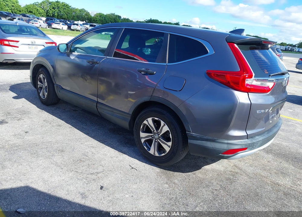 2017 HONDA CR-V LX VIN: 5J6RW5H3XHL000187