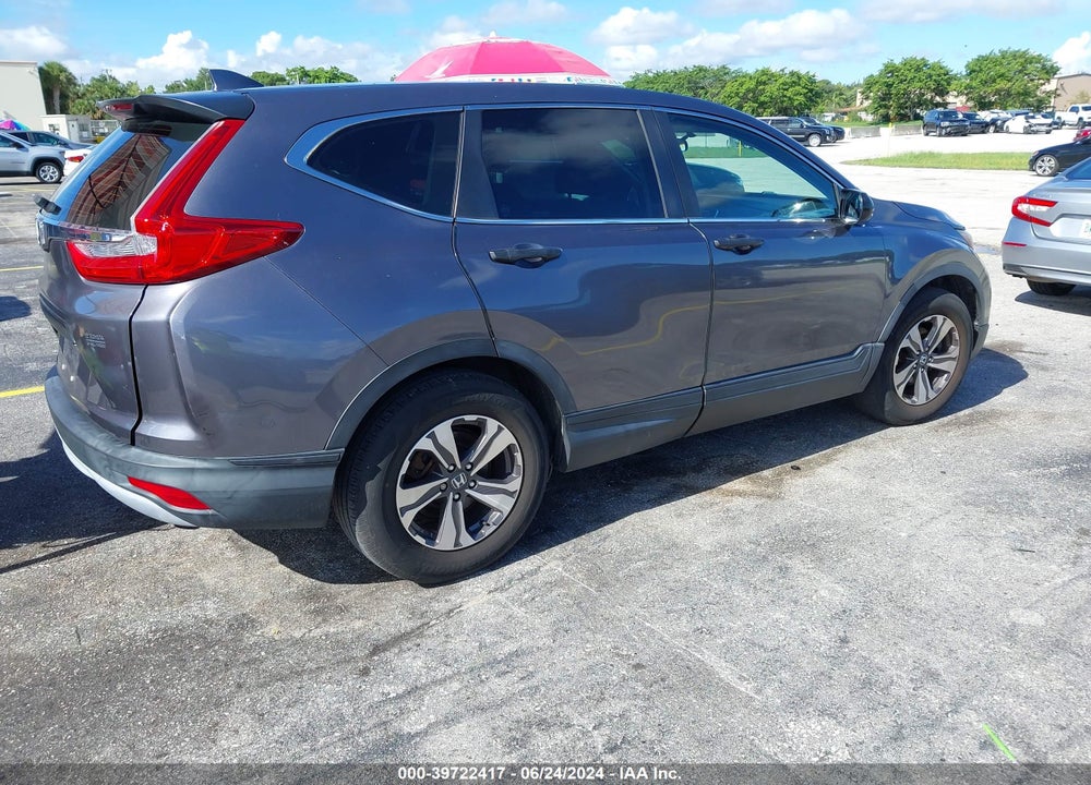 2017 HONDA CR-V LX VIN: 5J6RW5H3XHL000187