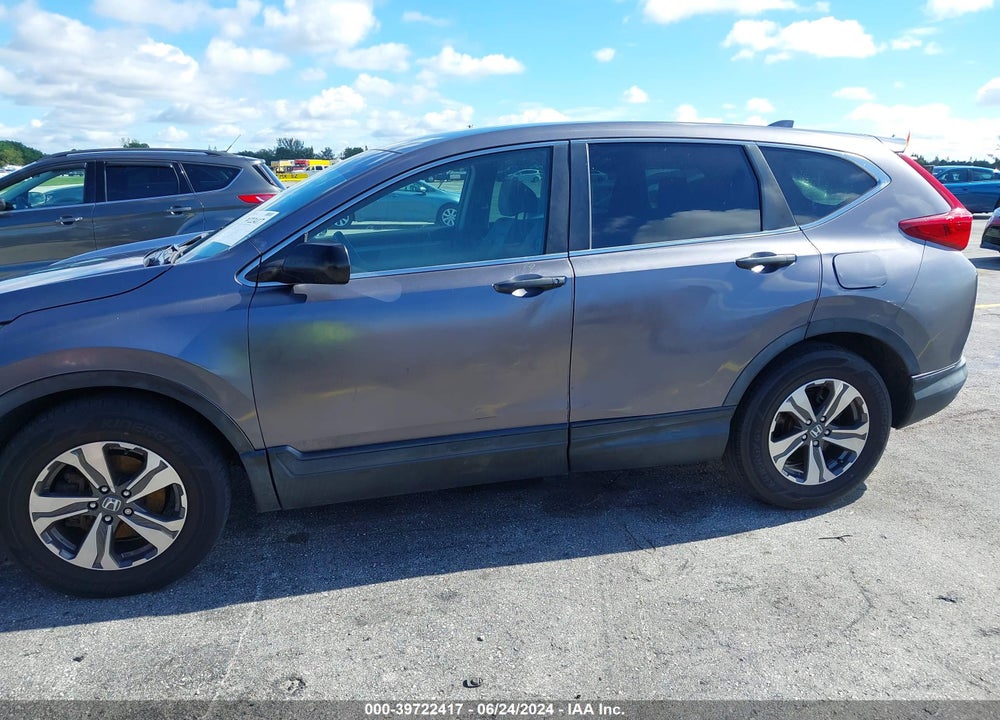 2017 HONDA CR-V LX VIN: 5J6RW5H3XHL000187