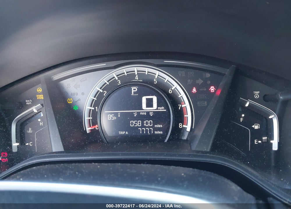 2017 HONDA CR-V LX VIN: 5J6RW5H3XHL000187