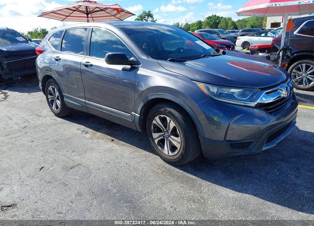 2017 HONDA CR-V LX VIN: 5J6RW5H3XHL000187
