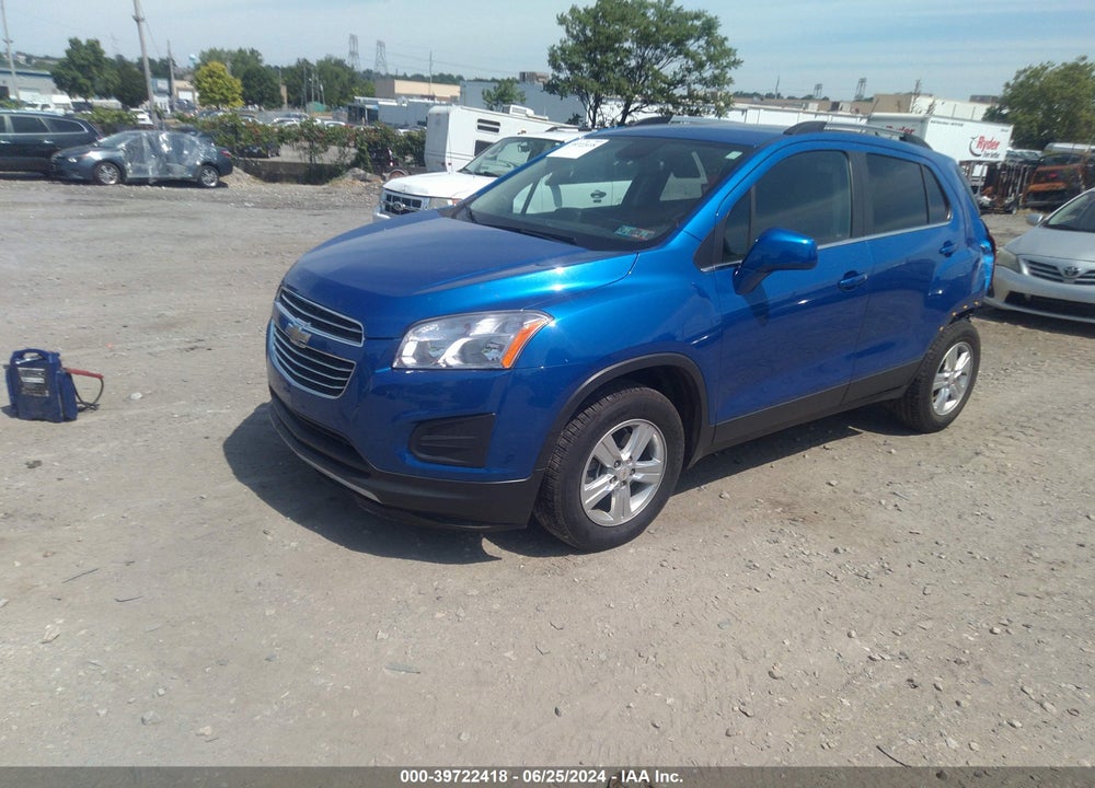 2015 CHEVROLET TRAX LT VIN: KL7CJRSB6FB257848