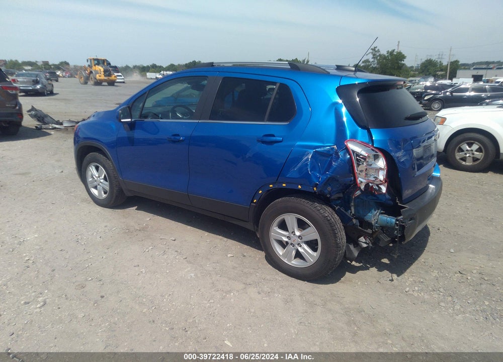 2015 CHEVROLET TRAX LT VIN: KL7CJRSB6FB257848