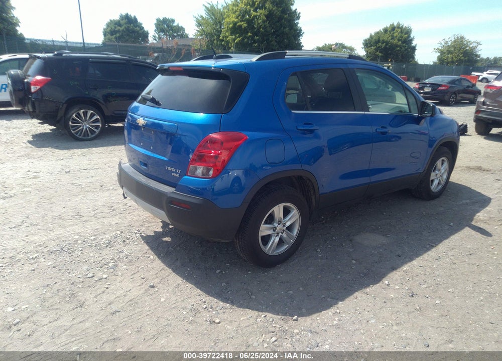 2015 CHEVROLET TRAX LT VIN: KL7CJRSB6FB257848