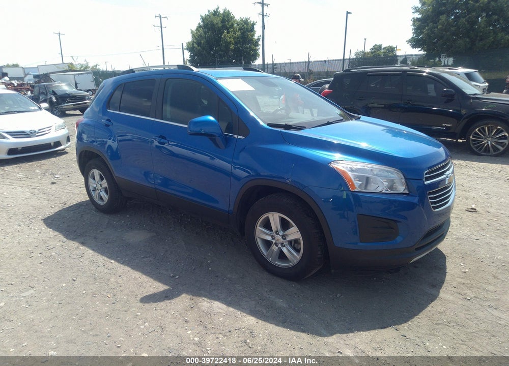 2015 CHEVROLET TRAX LT VIN: KL7CJRSB6FB257848