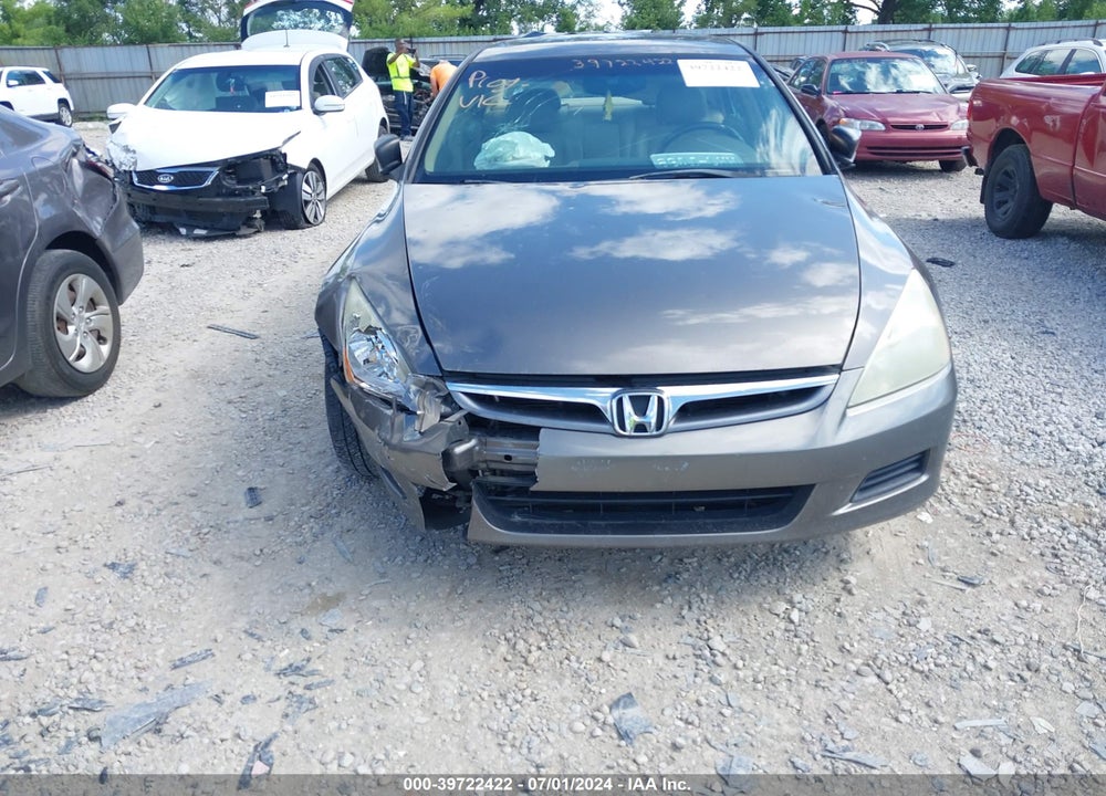 2007 HONDA ACCORD 3.0 EX VIN: 1HGCM66587A046639