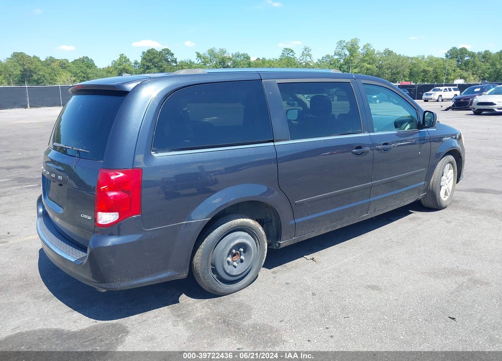 2013 DODGE GRAND CARAVAN CREW VIN: 2C4RDGDG6DR590552