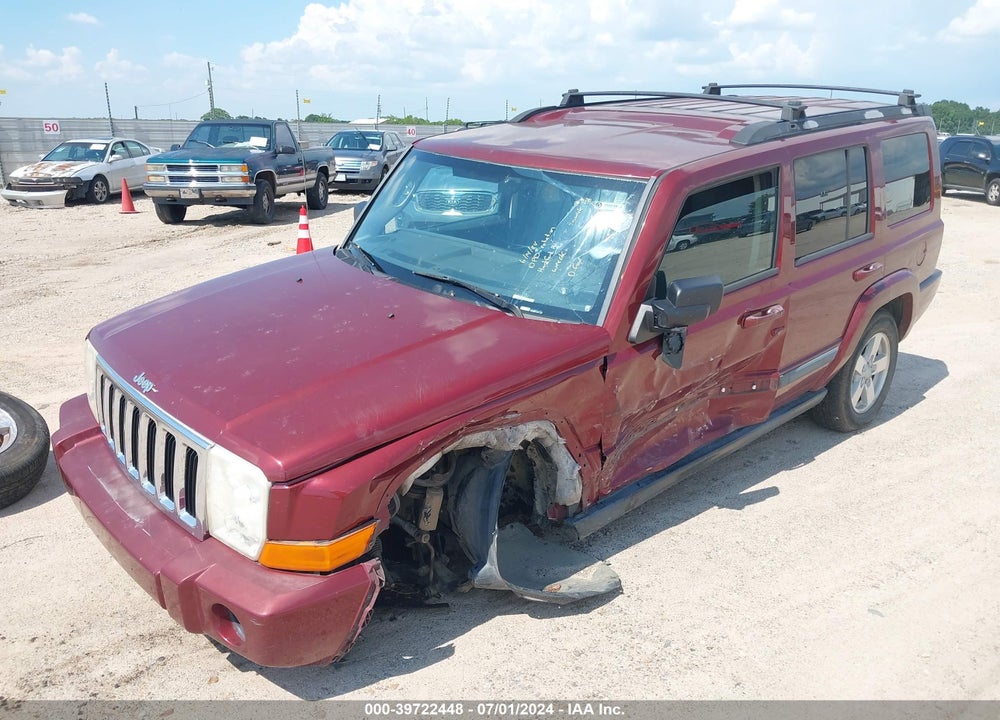 2008 JEEP COMMANDER SPORT VIN: 1J8HG48K78C201330