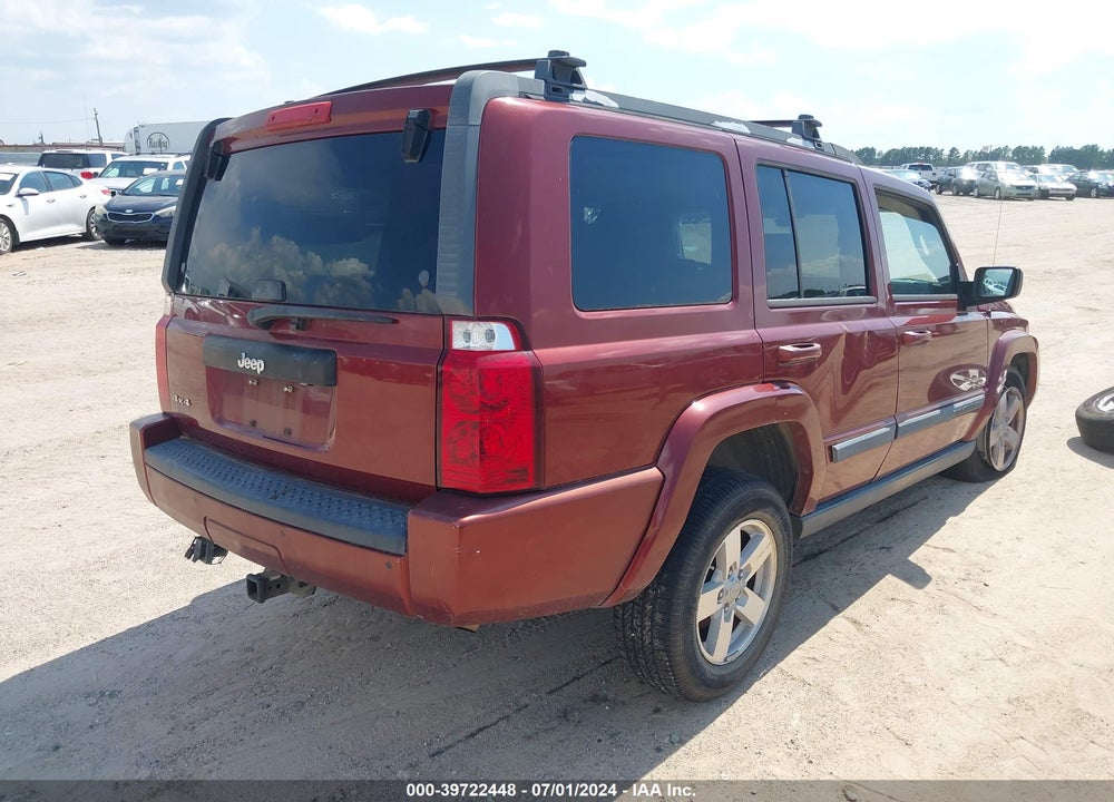 2008 JEEP COMMANDER SPORT VIN: 1J8HG48K78C201330