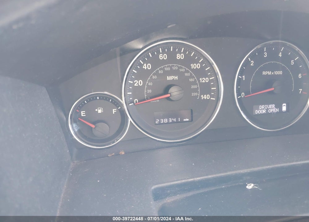 2008 JEEP COMMANDER SPORT VIN: 1J8HG48K78C201330