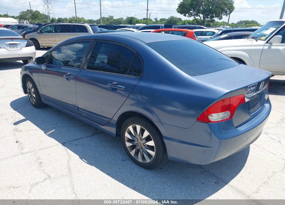 2009 HONDA CIVIC EX-L VIN: 2HGFA16969H350911