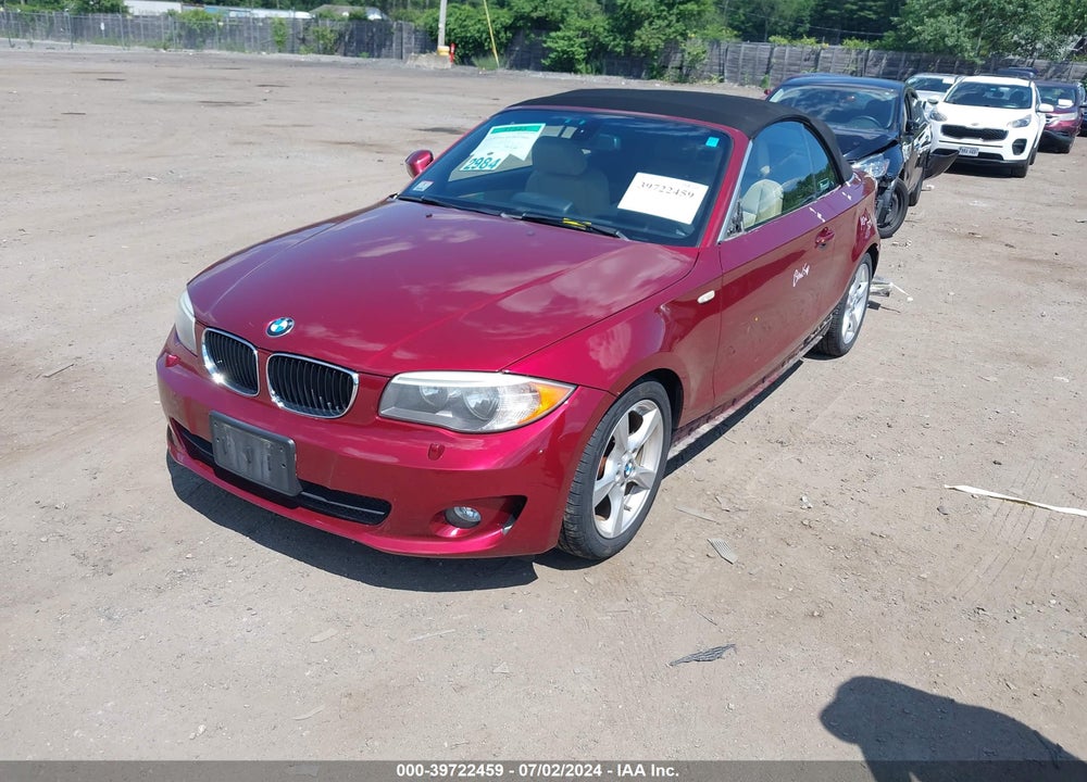 2012 BMW 128I VIN: WBAUN1C59CVH84072