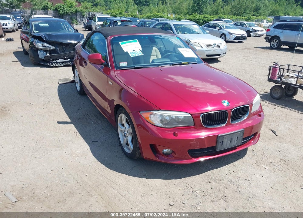 2012 BMW 128I VIN: WBAUN1C59CVH84072