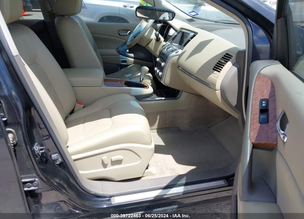 2012 NISSAN MURANO VIN: JN8AZ1MU1CW112292