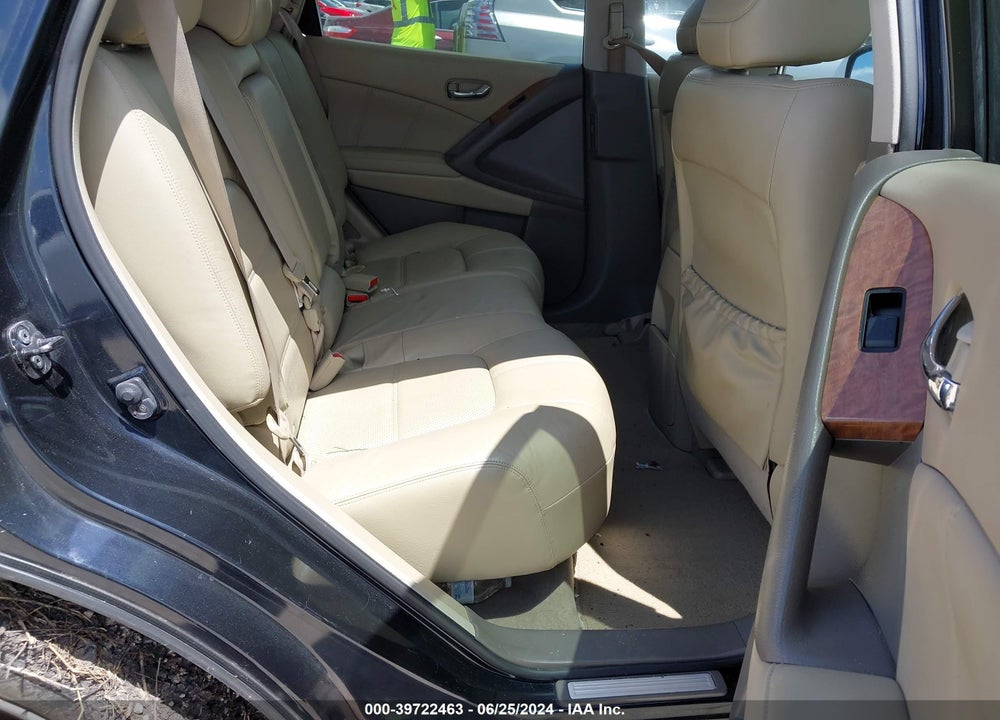 2012 NISSAN MURANO VIN: JN8AZ1MU1CW112292