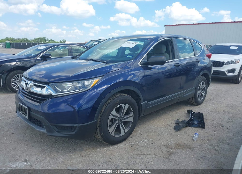 2019 HONDA CR-V LX VIN: 5J6RW5H31KL002529
