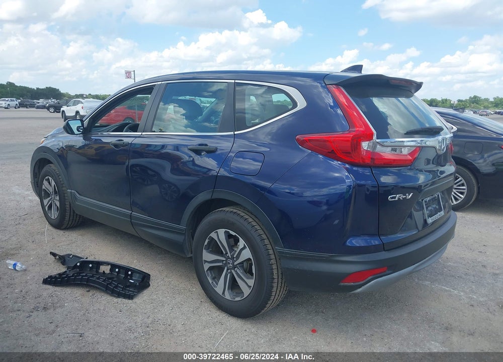 2019 HONDA CR-V LX VIN: 5J6RW5H31KL002529