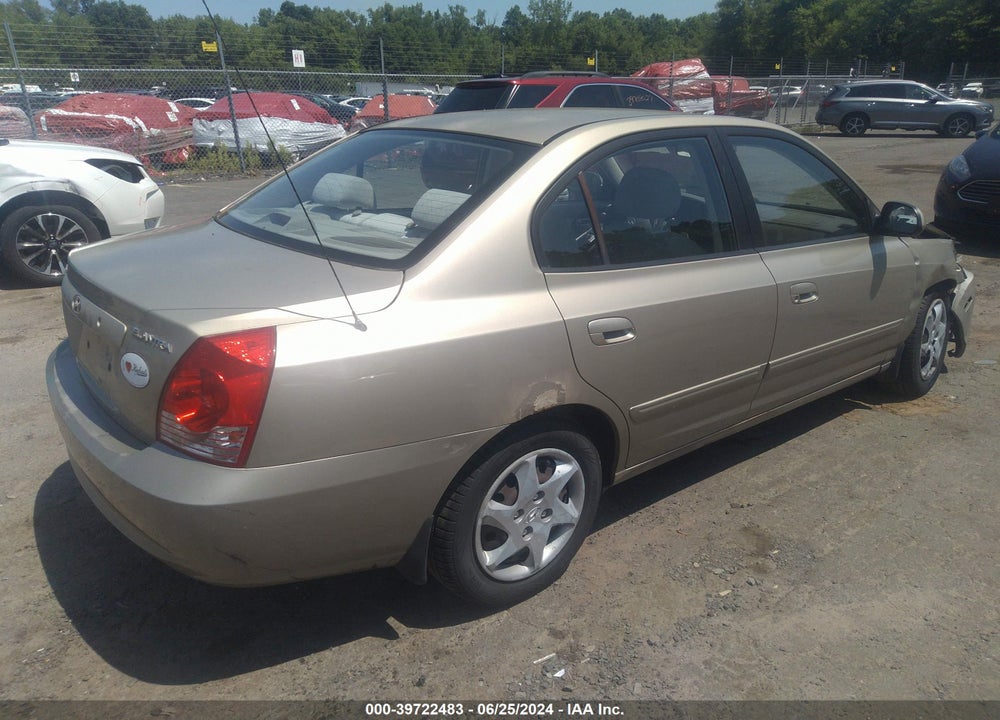 2005 HYUNDAI ELANTRA GLS/GT VIN: KMHDN46D45U154338