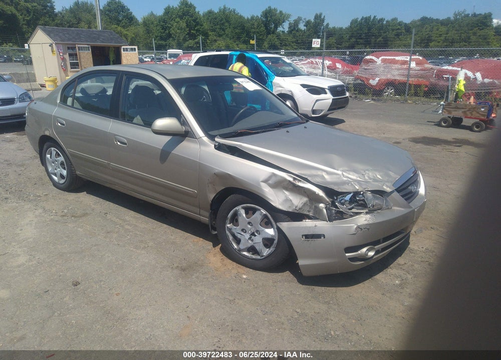 2005 HYUNDAI ELANTRA GLS/GT VIN: KMHDN46D45U154338