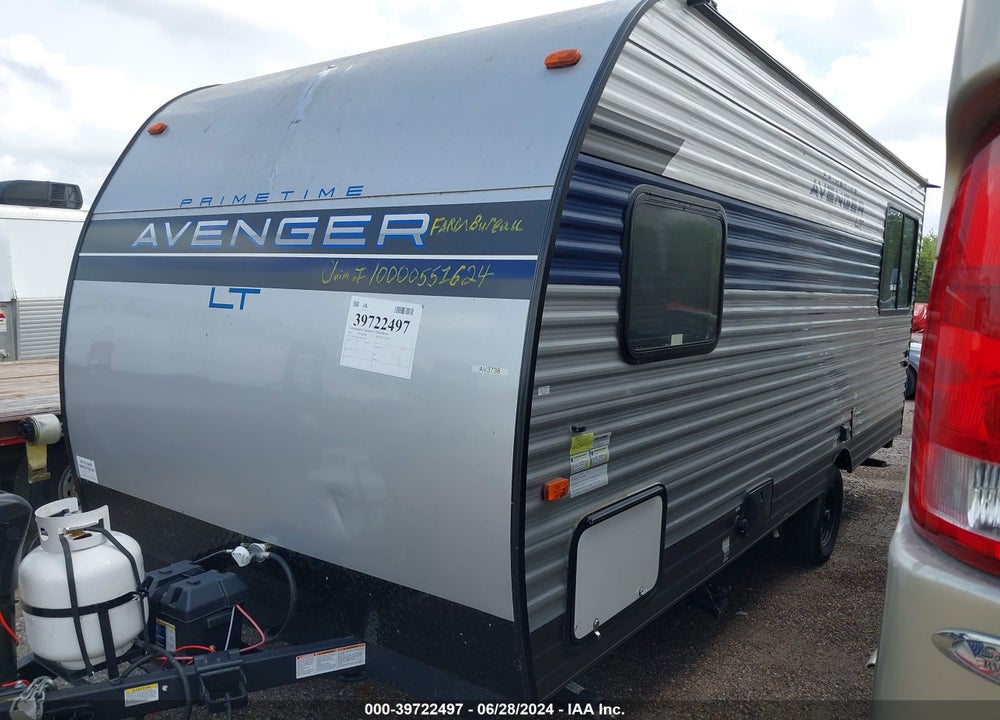 2022 AVENGER TRAVEL TRLR VIN: 5ZT2AVEC3NG813738