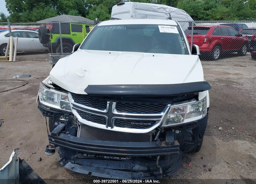 2012 DODGE JOURNEY SXT VIN: 3C4PDCBGXCT180688
