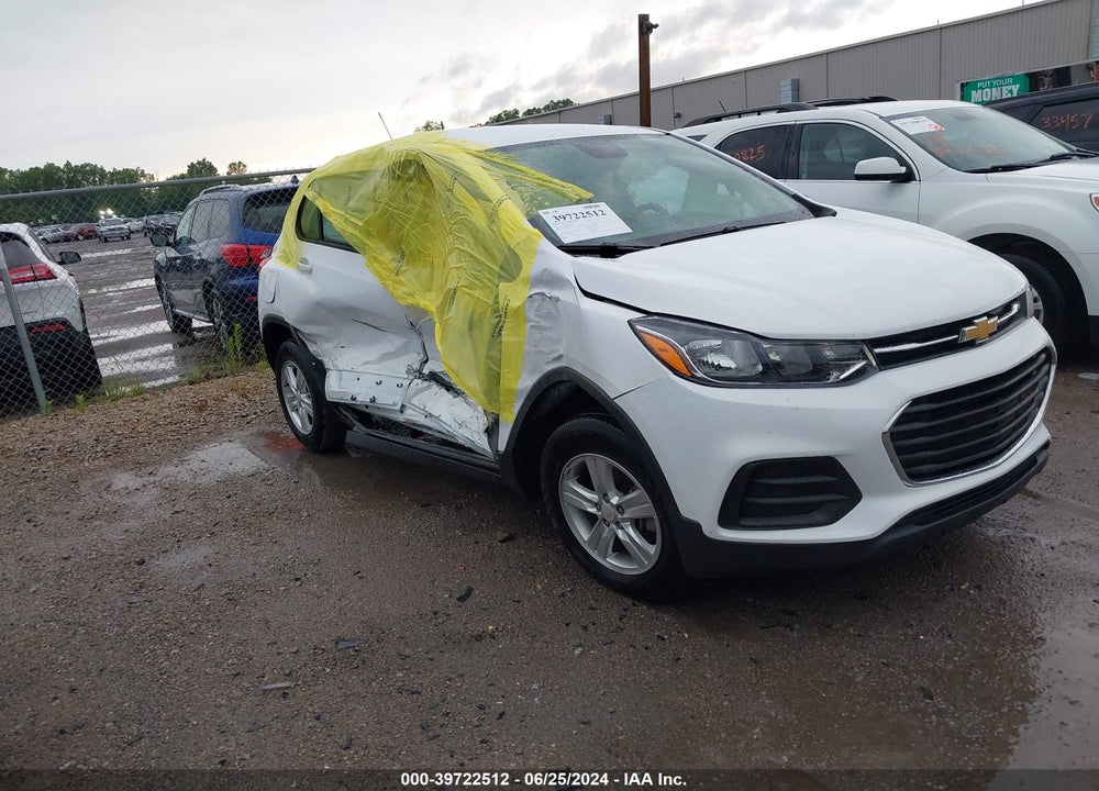 2019 CHEVROLET TRAX LS VIN: 3GNCJNSB7KL207357