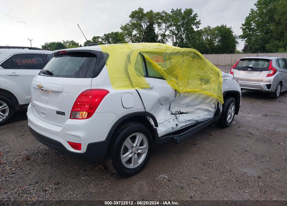 2019 CHEVROLET TRAX LS VIN: 3GNCJNSB7KL207357