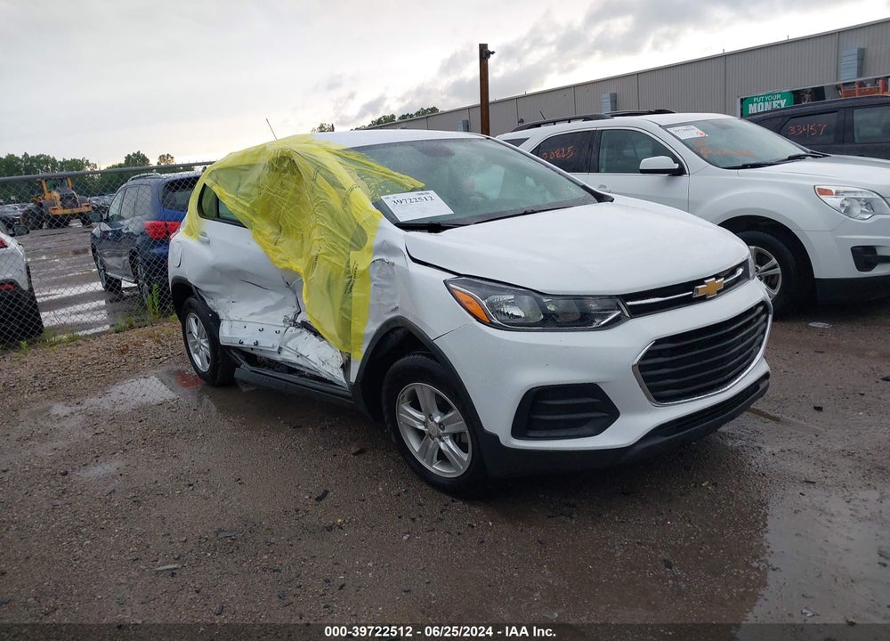 2019 CHEVROLET TRAX LS VIN: 3GNCJNSB7KL207357