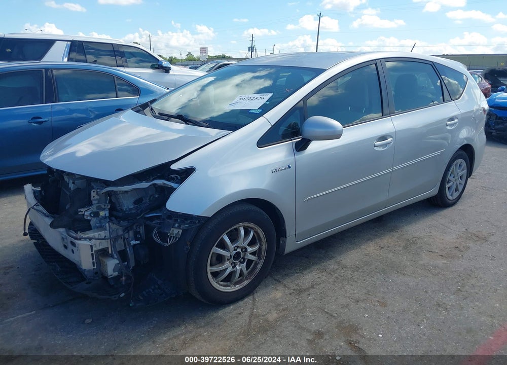 2012 TOYOTA PRIUS V THREE VIN: JTDZN3EU6C3177466