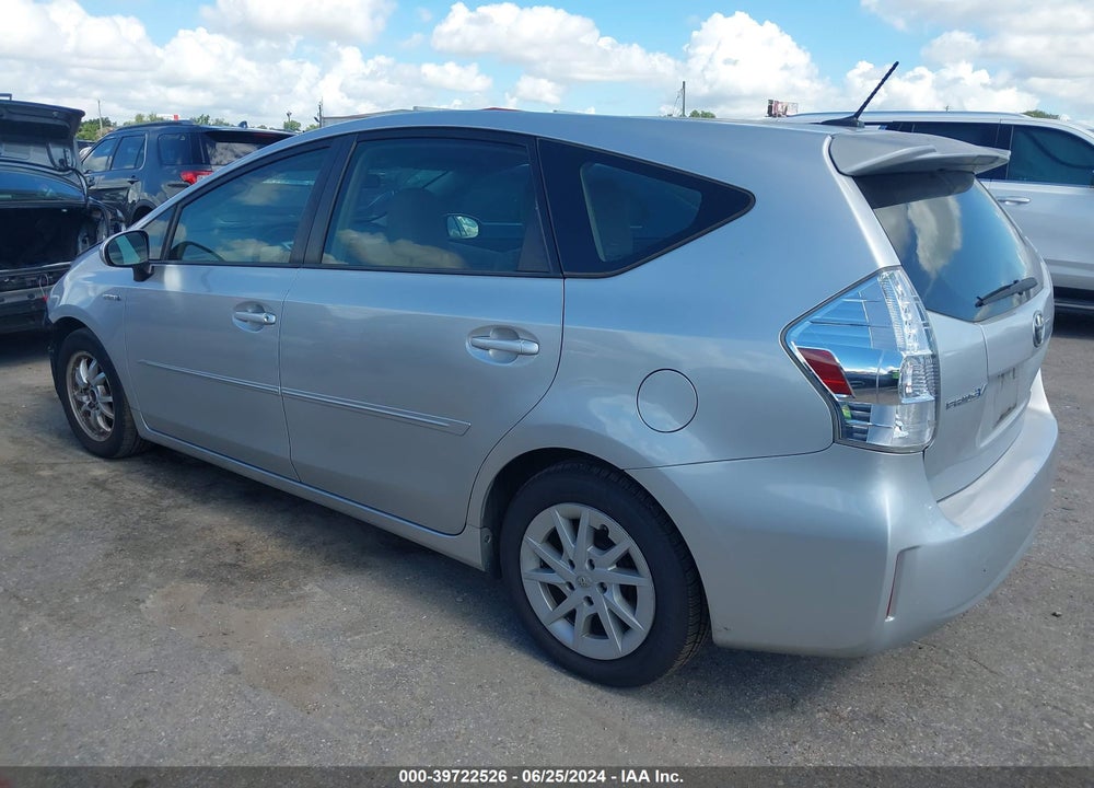 2012 TOYOTA PRIUS V THREE VIN: JTDZN3EU6C3177466