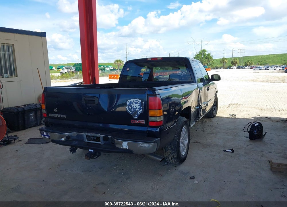 2006 GMC SIERRA 1500 SLE1 VIN: 2GTEC19V561149454